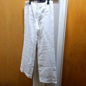 J-jill cream slacks